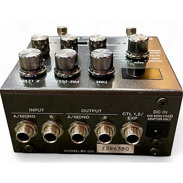 Used BOSS RV200 Effect Pedal