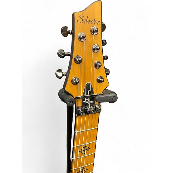 Used Schecter Guitar Research Jeff Loomis Signature Floyd Rose Vampire Red Solid Body Electric Guitar