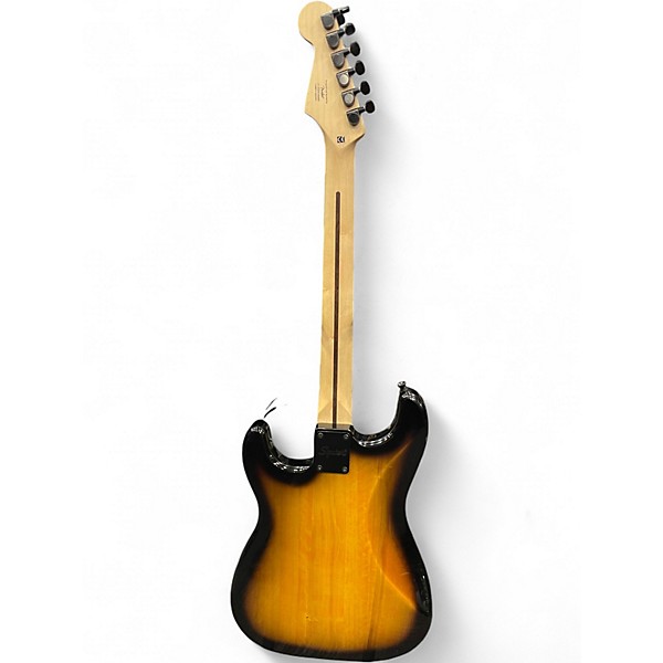Used Squier Stratocaster Sunburst Solid Body Electric Guitar