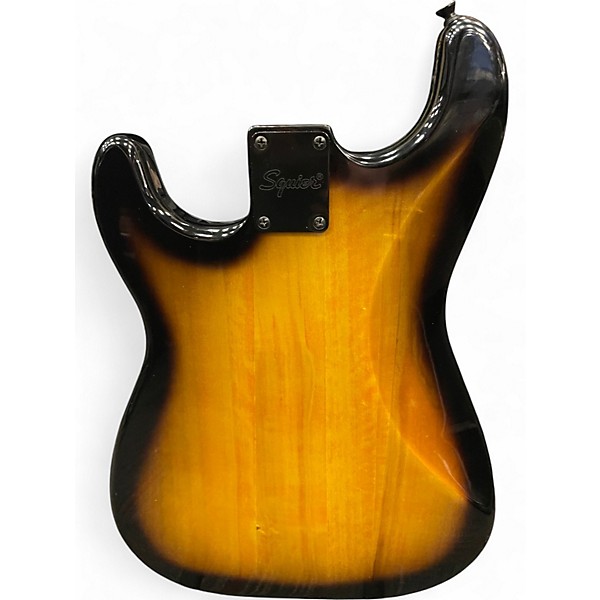Used Squier Stratocaster Sunburst Solid Body Electric Guitar