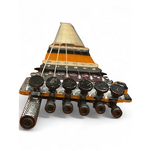 Used Peavey EVH WOLFGANG USA STANDARD  Trans Amber Solid Body Electric Guitar