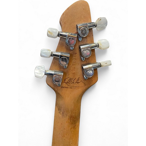 Used Peavey EVH WOLFGANG USA STANDARD  Trans Amber Solid Body Electric Guitar