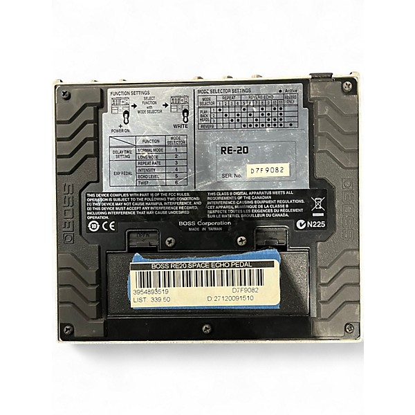 Used BOSS RE20 Space Echo Effect Pedal