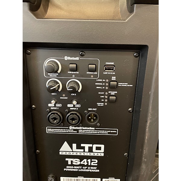 Used Alto TS412 Powered Speaker
