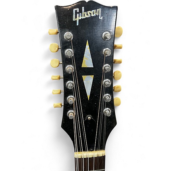 Vintage 1966 Gibson B-45-12 Sunburst 12 String Acoustic Guitar