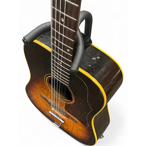 Vintage 1966 Gibson B-45-12 Sunburst 12 String Acoustic Guitar