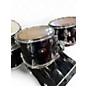 Used TAMA 5 Piece Imperialstar Black Drum Kit