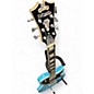 Used D'Angelico PREMIER ATLANTIC Sonic Blue Solid Body Electric Guitar