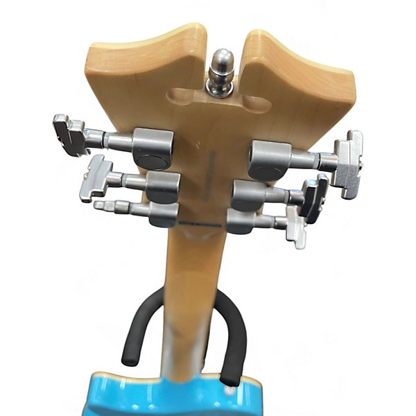 Used D'Angelico PREMIER ATLANTIC Sonic Blue Solid Body Electric Guitar