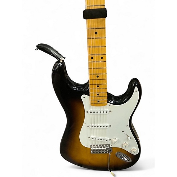 Used Fender American Vintage II 70th Anniversary Stratocaster 2 Tone Sunburst Solid Body Electric Guitar