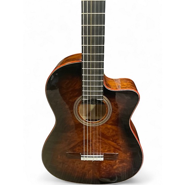 Used Cordoba Fusion 12 BROWN SUGAR BURST Classical Acoustic Electric Guitar