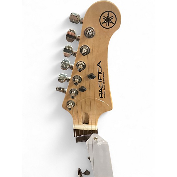 Used Yamaha Pacifica Alpine White Solid Body Electric Guitar