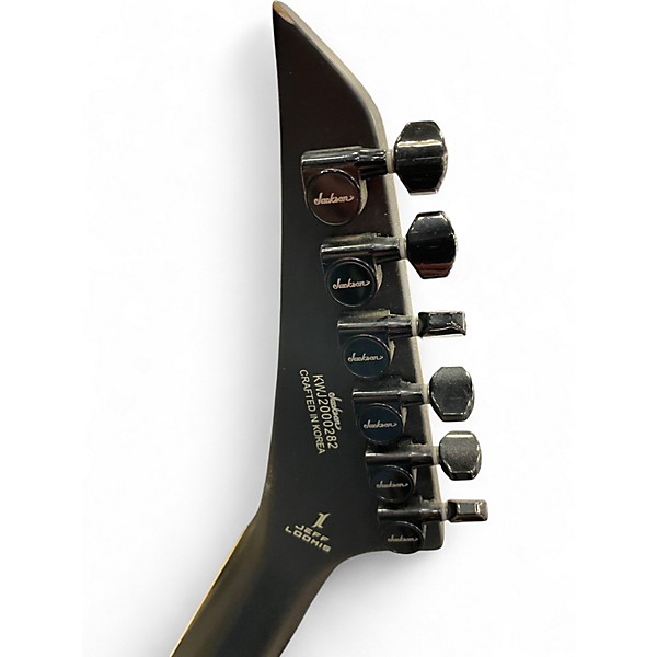 Used Jackson PRO SERIES JEFF LOOMIS  SATIN BLACK Solid Body Electric Guitar