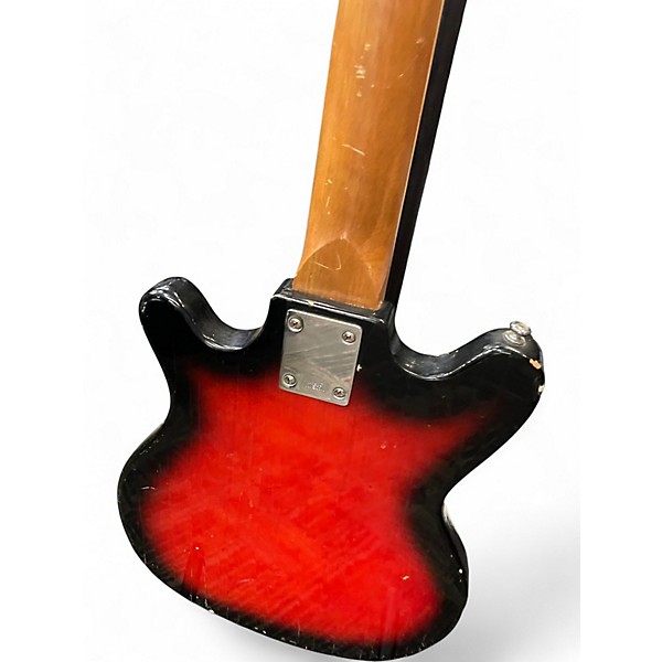 Used Teisco St. Moritz DOUBLECUT DOUBLE PICKUP RED BURST Solid Body Electric Guitar