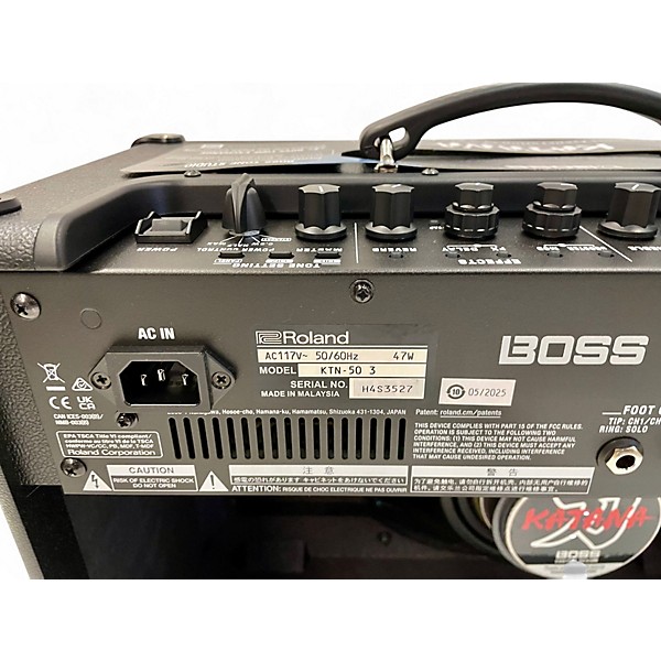 Used BOSS KATANA 50W GEN3 Guitar Combo Amp