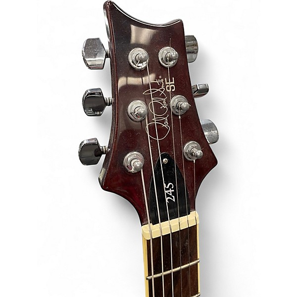 Used PRS 245 SE Tobacco Burst Solid Body Electric Guitar