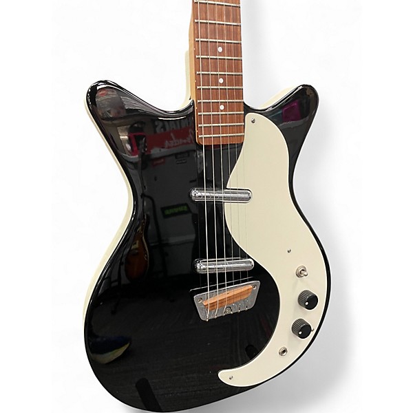Used Danelectro Stock '59 Black Solid Body Electric Guitar