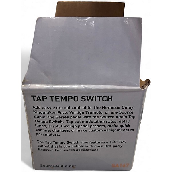 Used Source Audio SA167 TAP TEMPO SWITCH Pedal
