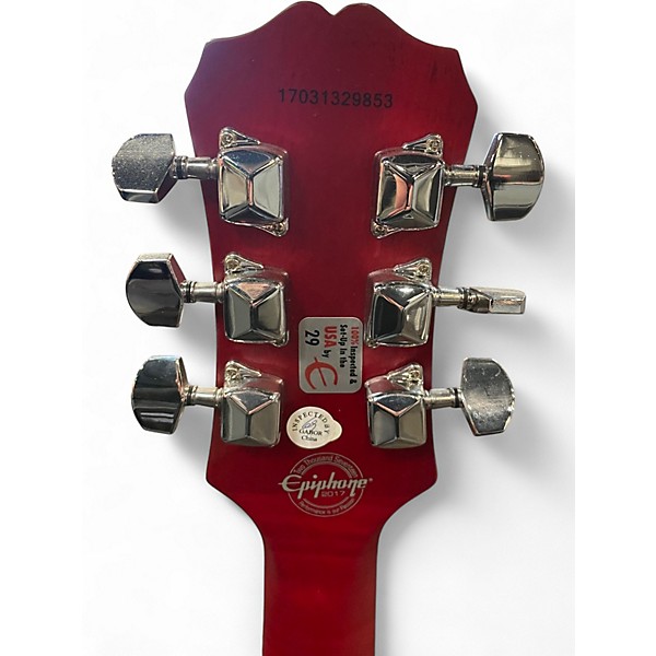 Used Epiphone Les Paul Classic CHERRY Solid Body Electric Guitar