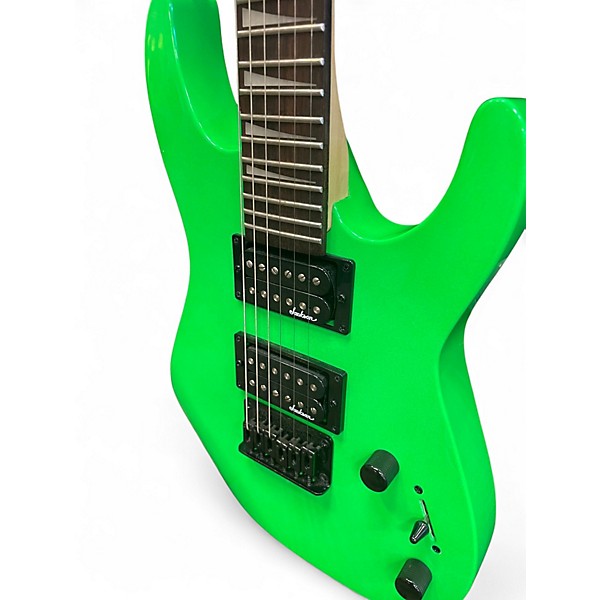 Used Jackson JS1X Minion GREEN Solid Body Electric Guitar