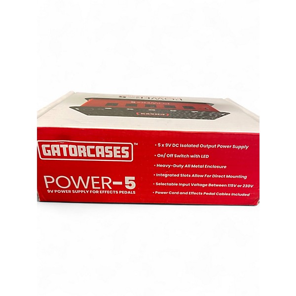 Used Gator GTR POWER 5 POWER SUPPLY Power Supply