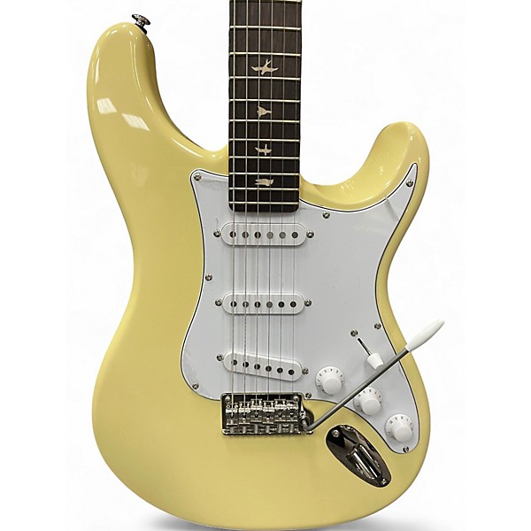 Used PRS SE Silver Sky MOON WHITE Solid Body Electric Guitar