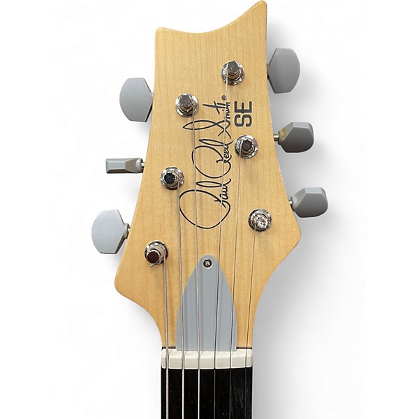 Used PRS SE Silver Sky MOON WHITE Solid Body Electric Guitar