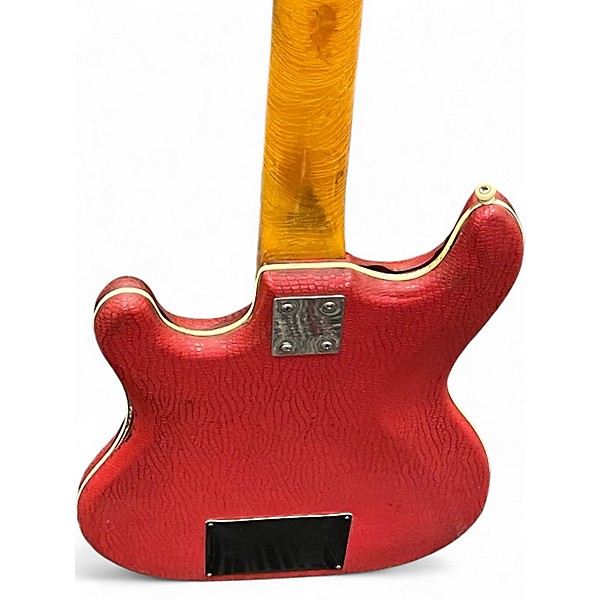 Vintage 1960 Hofner 172 Red Solid Body Electric Guitar