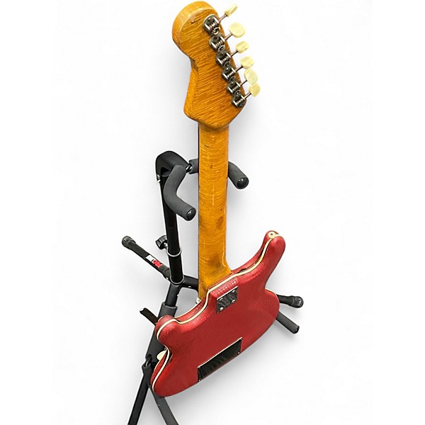 Vintage 1960 Hofner 172 Red Solid Body Electric Guitar
