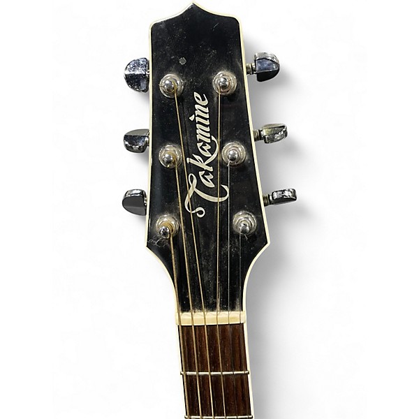 Used 2003 Takamine EF341SCX Black Acoustic Electric Guitar