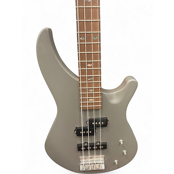 Used Mitchell MB1000 Gray Electric Bass Guitar