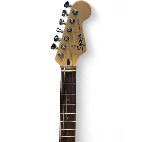 Used Squier Sonic Stratocaster Coral Red Solid Body Electric Guitar