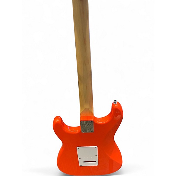 Used Squier Sonic Stratocaster Coral Red Solid Body Electric Guitar