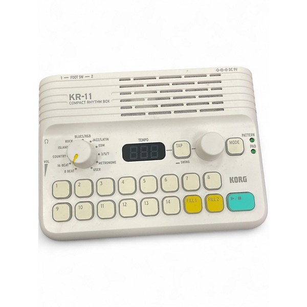 Used KORG KR-11 COMPACT RHYTHM BOX Drum Machine