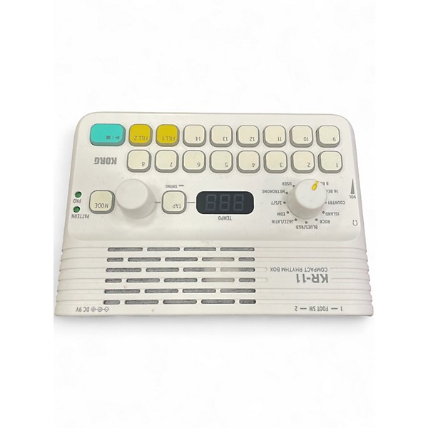Used KORG KR-11 COMPACT RHYTHM BOX Drum Machine