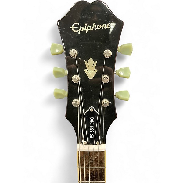 Used Epiphone ES-335 Pro Heritage Cherry Hollow Body Electric Guitar