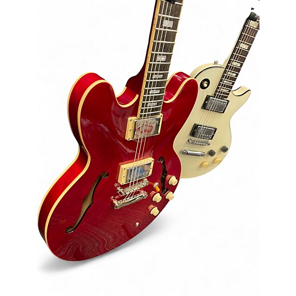 Used Epiphone ES-335 Pro Heritage Cherry Hollow Body Electric Guitar