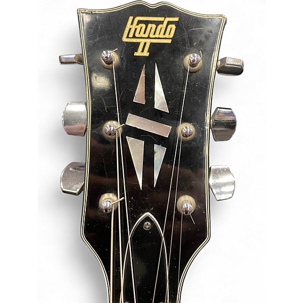 Used Hondo LP Style Cream Solid Body Electric Guitar