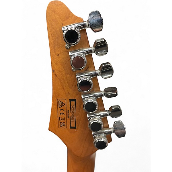 Used Ibanez AZ STANDARD BLUE BURST Solid Body Electric Guitar