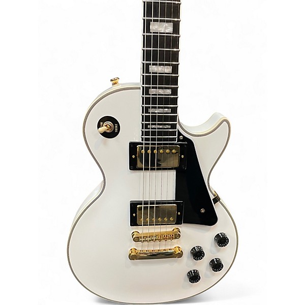 Used 2010 Gibson Les Paul  Alpine White Solid Body Electric Guitar