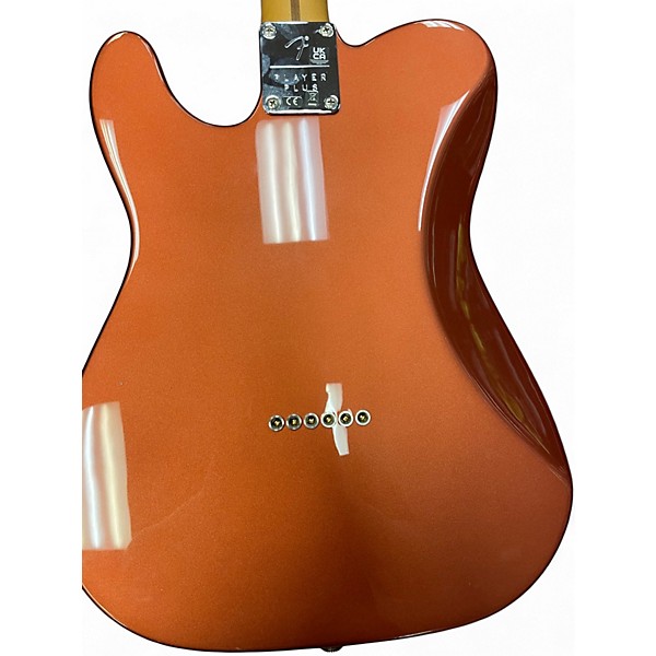 Used Fender Player Plus Telecaster AGED CANDY APPLE RED Solid Body Electric Guitar