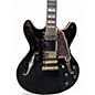 Used D'Angelico EXCEL DC Black Hollow Body Electric Guitar