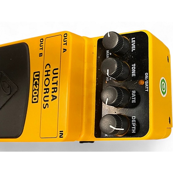 Used Behringer ULTRA CHORUS Effect Pedal