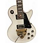 Used 2015 Epiphone Les Paul Custom Alpine White Solid Body Electric Guitar