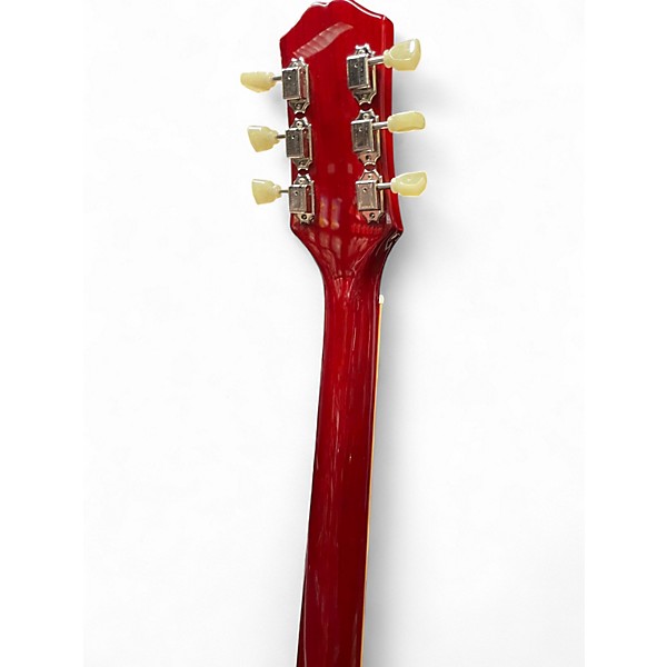 Used Epiphone ES-335 Left-handed Cherry Hollow Body Electric Guitar