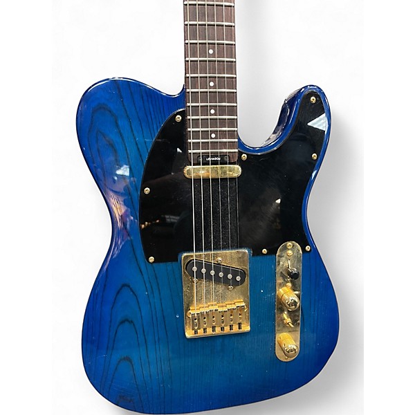 Used Levinson BLADE T-4 CLEAR BLUE Solid Body Electric Guitar