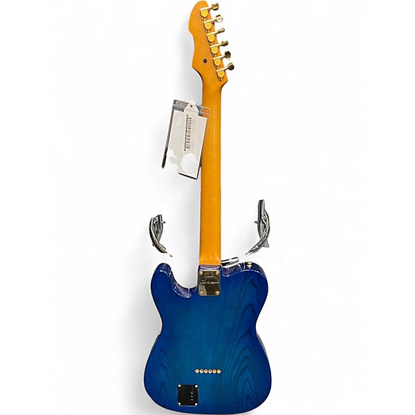 Used Levinson BLADE T-4 CLEAR BLUE Solid Body Electric Guitar