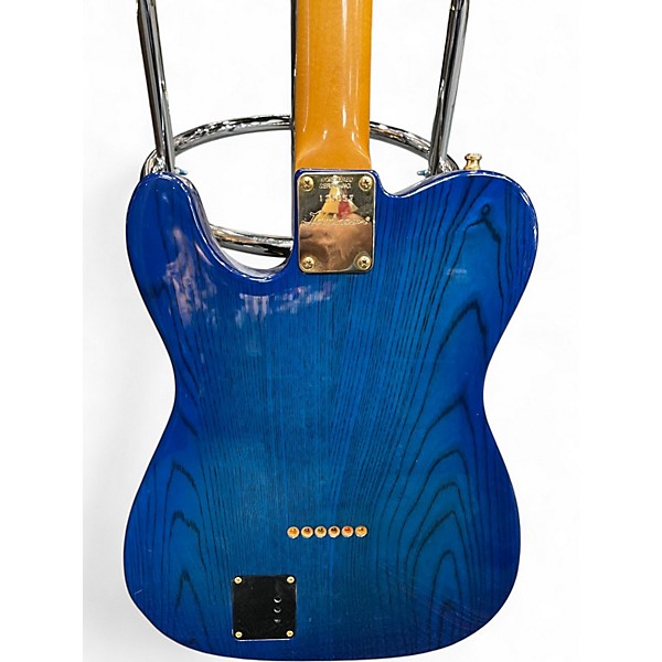 Used Levinson BLADE T-4 CLEAR BLUE Solid Body Electric Guitar