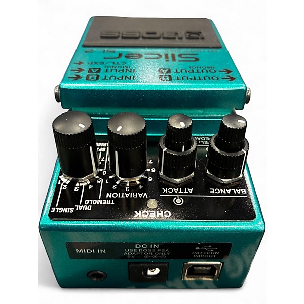 Used BOSS SL2 SLICER Effect Pedal