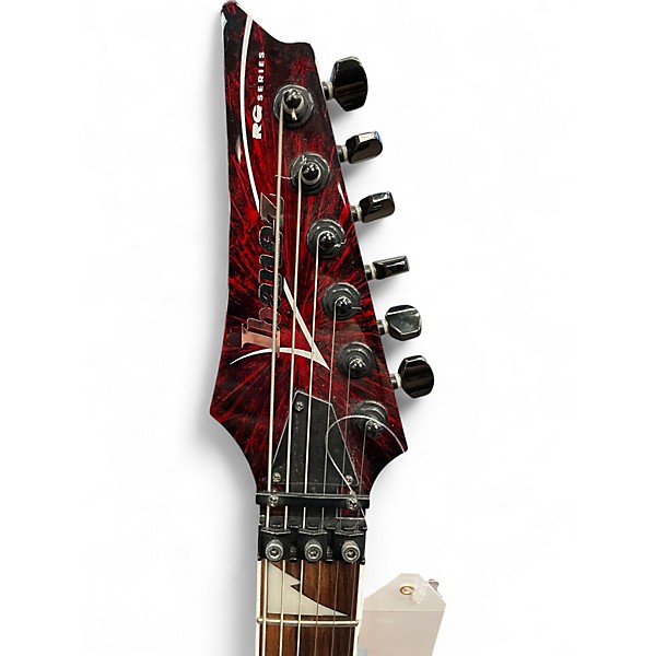 Used Ibanez RG420EX Red Glass Burst  Solid Body Electric Guitar